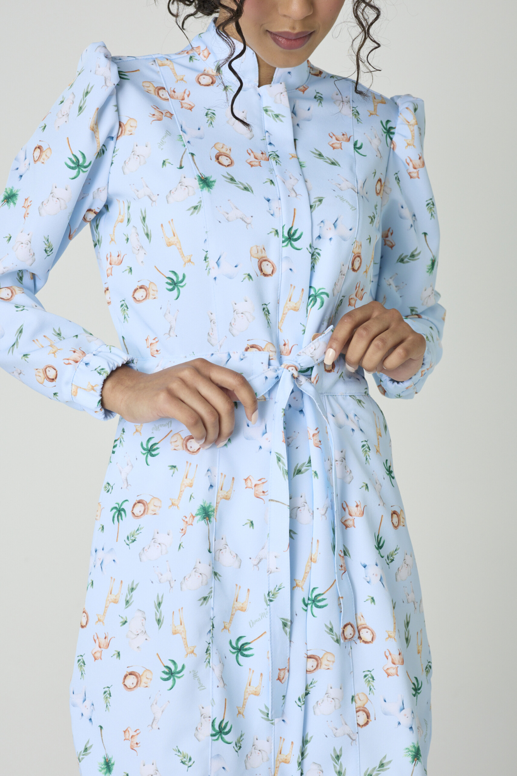 Jaleco LÓTUS estampado - Imagem 5