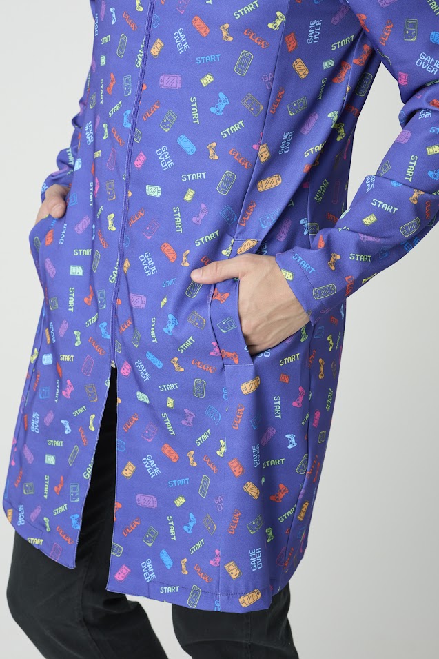 Jaleco SAFIRA estampado - Imagem 3