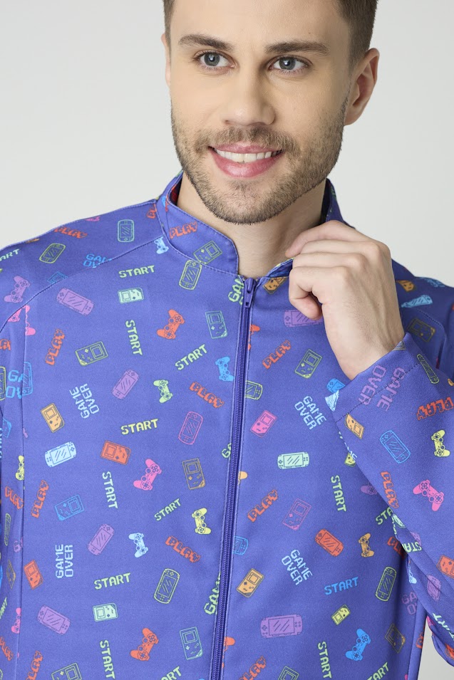 Jaleco SAFIRA estampado - Imagem 4